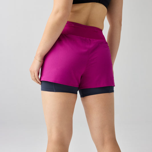 WOMEN'S HIGH POINT 3" 2-IN-1 SHORT 2.0