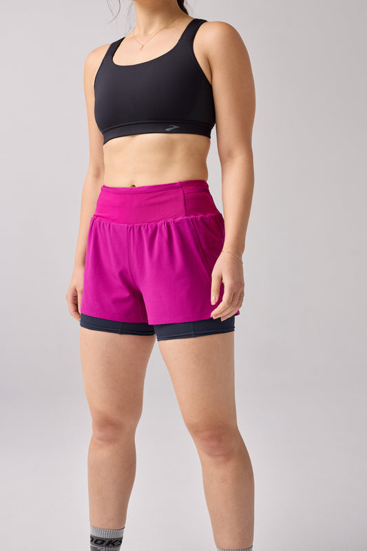 WOMEN'S HIGH POINT 3" 2-IN-1 SHORT 2.0